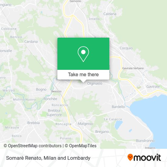 Somarè Renato map