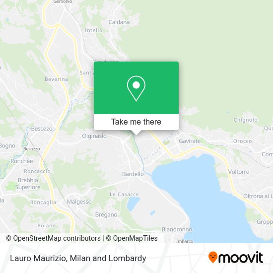 Lauro Maurizio map