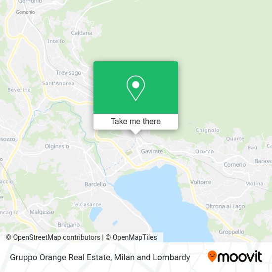 Gruppo Orange Real Estate map