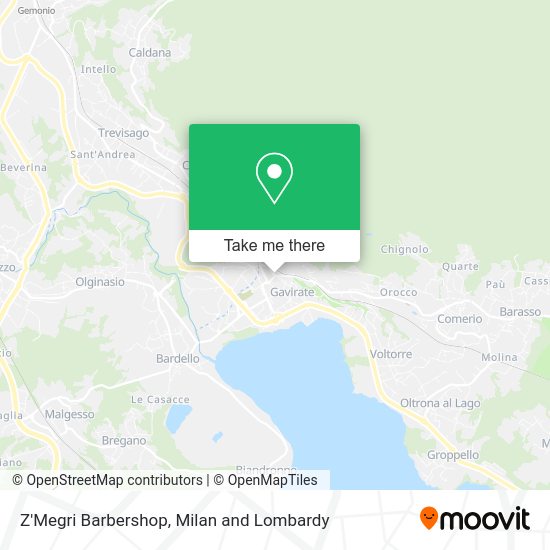 Z'Megri Barbershop map