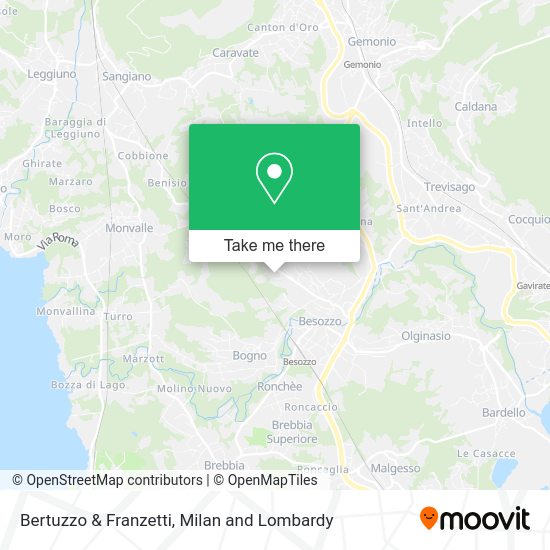 Bertuzzo & Franzetti map