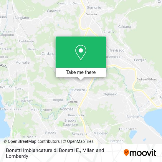 Bonetti Imbiancature di Bonetti E. map
