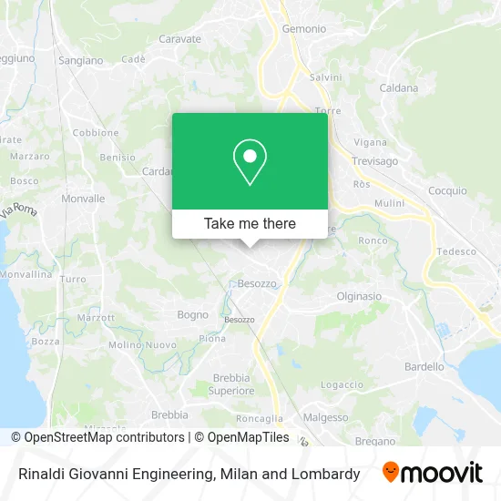 Rinaldi Giovanni Engineering map