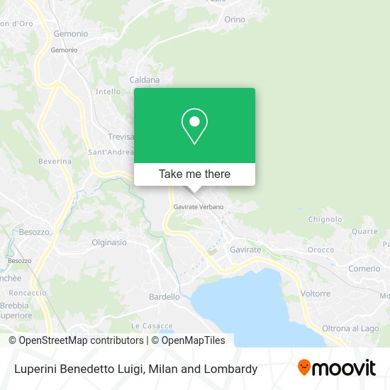 Luperini Benedetto Luigi map