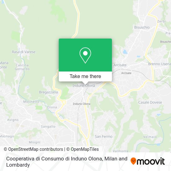 Cooperativa di Consumo di Induno Olona map