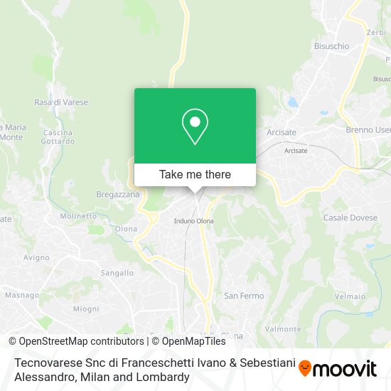 Tecnovarese Snc di Franceschetti Ivano & Sebestiani Alessandro map