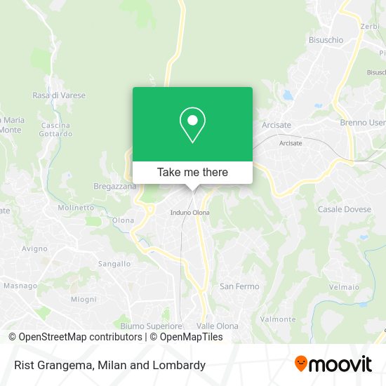 Rist Grangema map