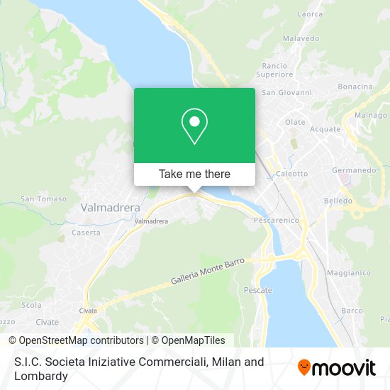 S.I.C. Societa Iniziative Commerciali map
