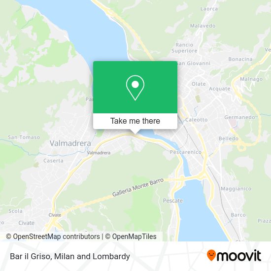 Bar il Griso map