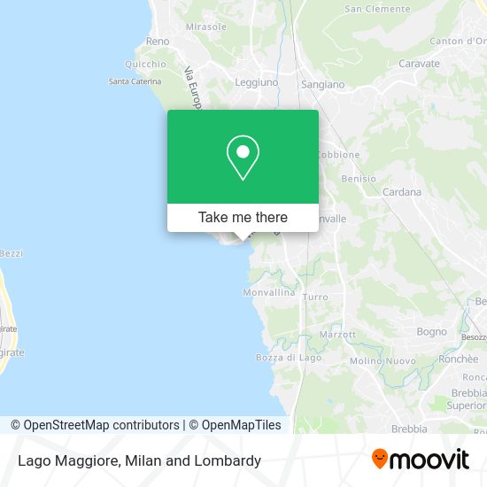 Lago Maggiore map