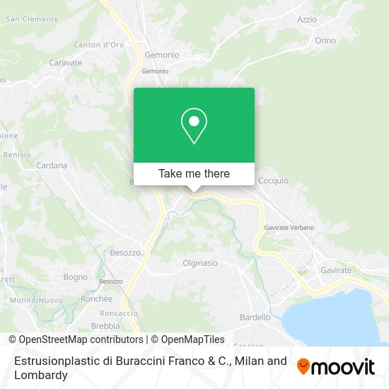 Estrusionplastic di Buraccini Franco & C. map