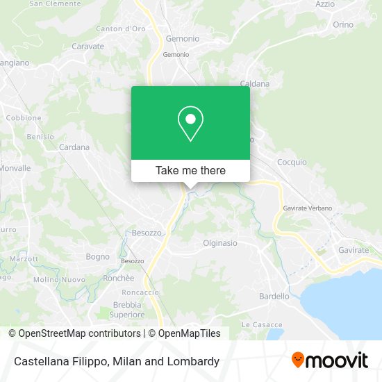 Castellana Filippo map