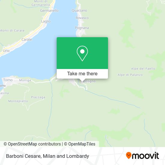 Barboni Cesare map