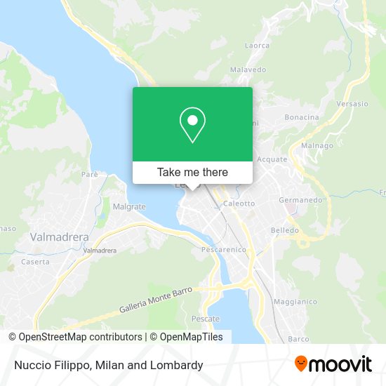 Nuccio Filippo map