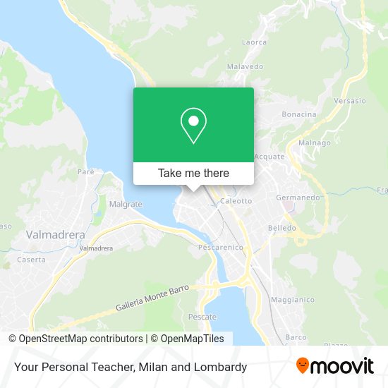 Your Personal Teacher map
