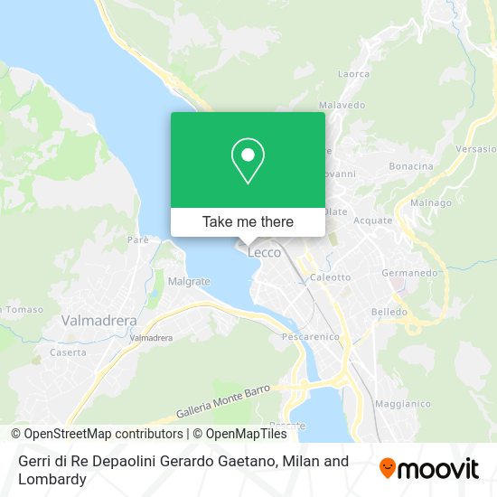 Gerri di Re Depaolini Gerardo Gaetano map