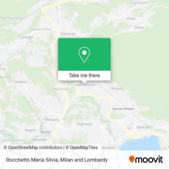 Rocchetto Maria Silvia map