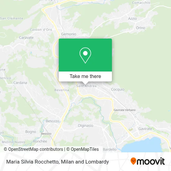 Maria Silvia Rocchetto map