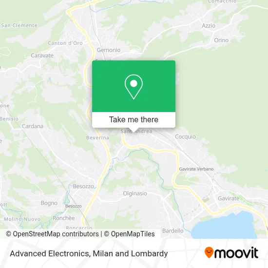 Advanced Electronics map