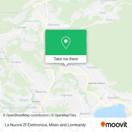 La Nuova 2f Elettronica map