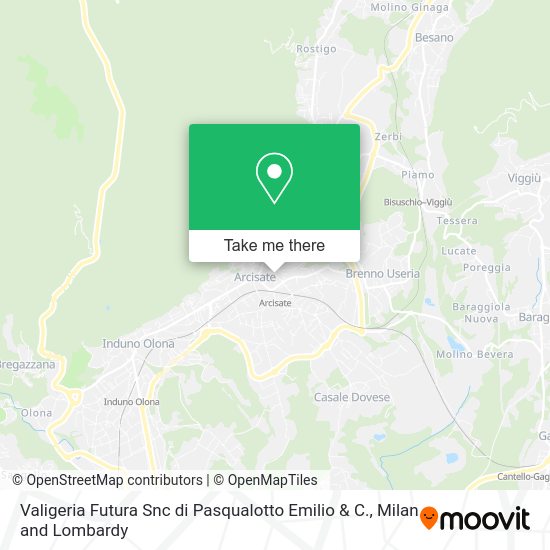 Valigeria Futura Snc di Pasqualotto Emilio & C. map