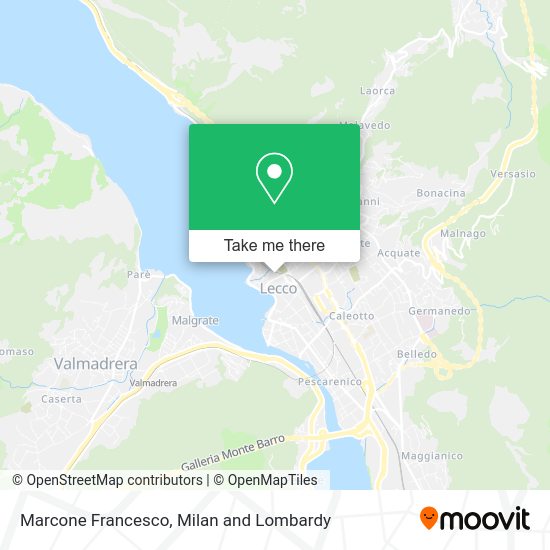 Marcone Francesco map