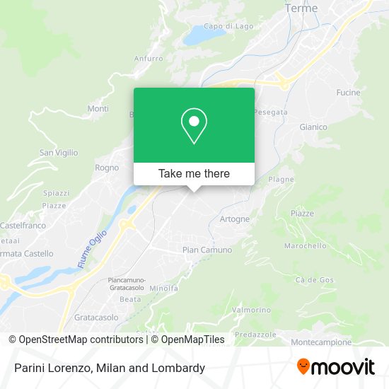 Parini Lorenzo map