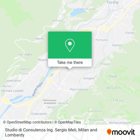 Studio di Consulenza Ing. Sergio Meli map