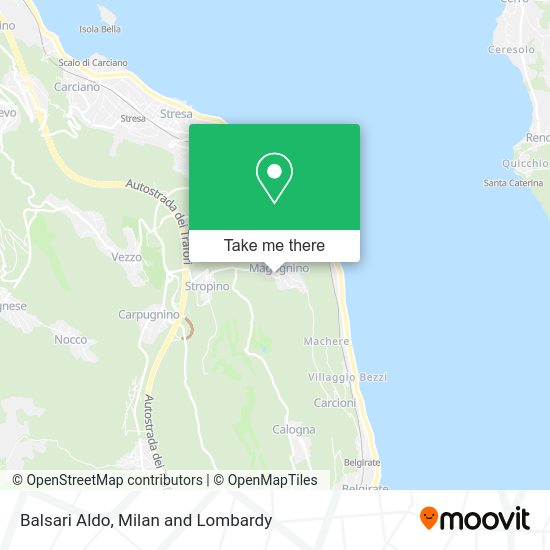 Balsari Aldo map