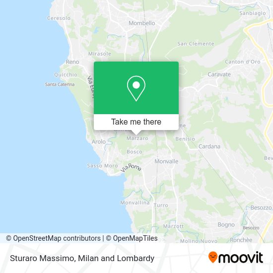 Sturaro Massimo map