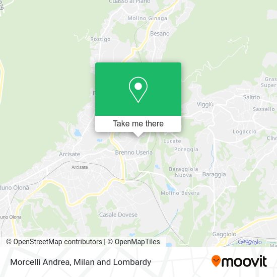 Morcelli Andrea map