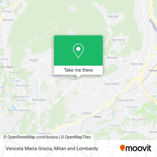 Venosta Maria Grazia map