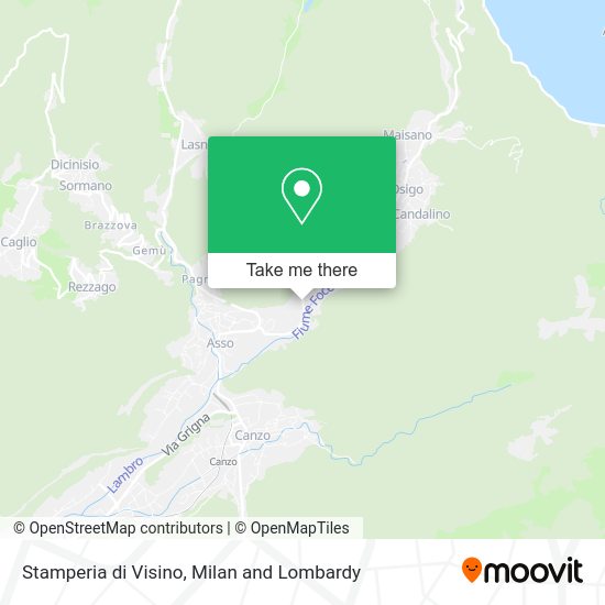 Stamperia di Visino map