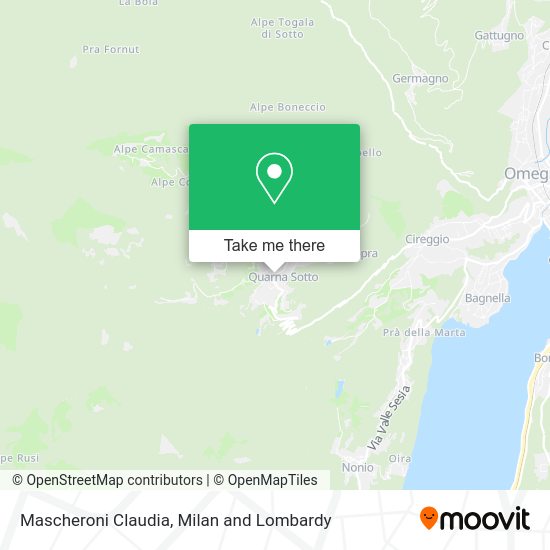 Mascheroni Claudia map