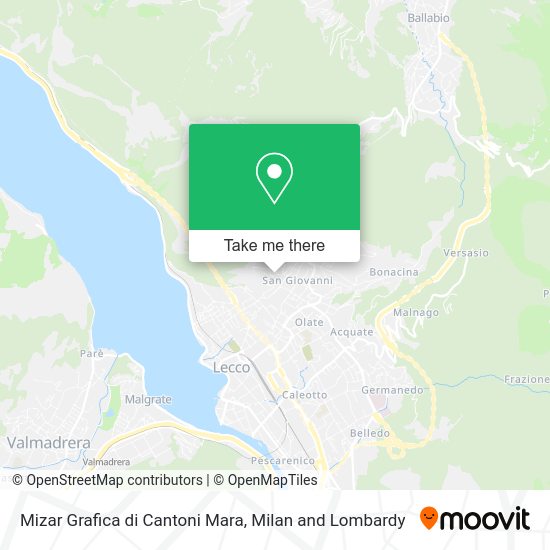 Mizar Grafica di Cantoni Mara map