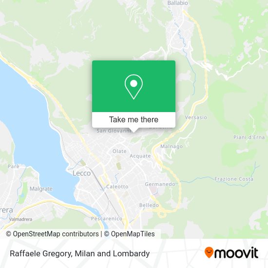 Raffaele Gregory map