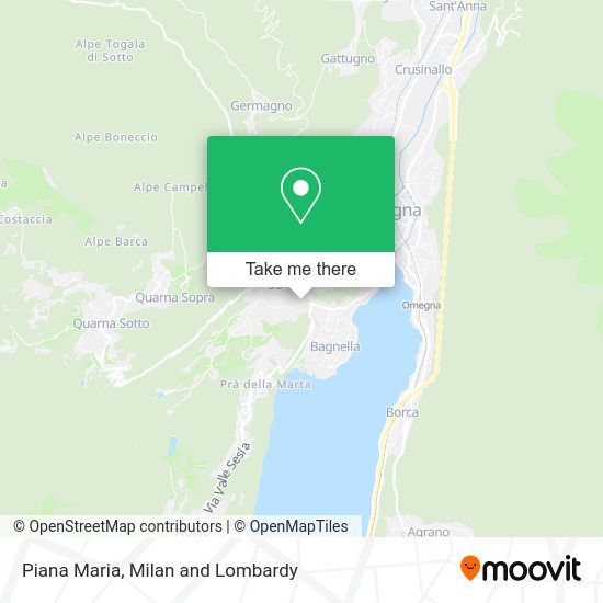 Piana Maria map