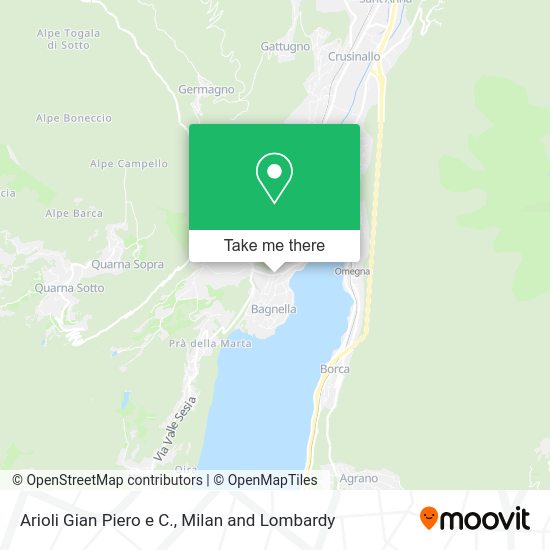 Arioli Gian Piero e C. map
