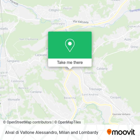 Alval di Vallone Alessandro map