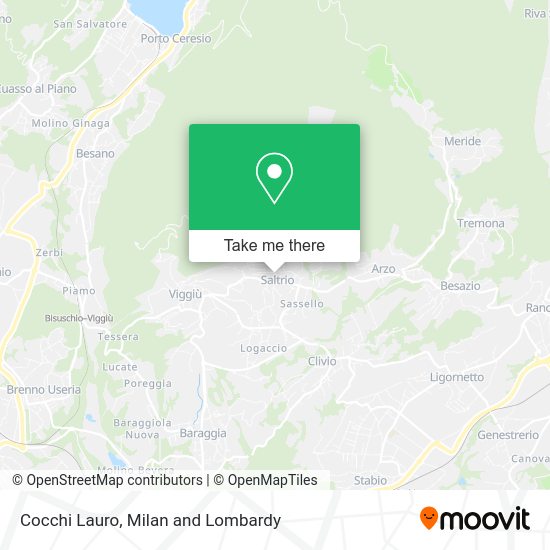 Cocchi Lauro map