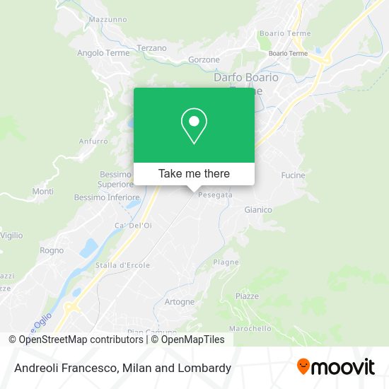 Andreoli Francesco map
