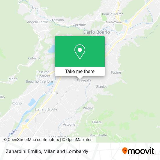 Zanardini Emilio map