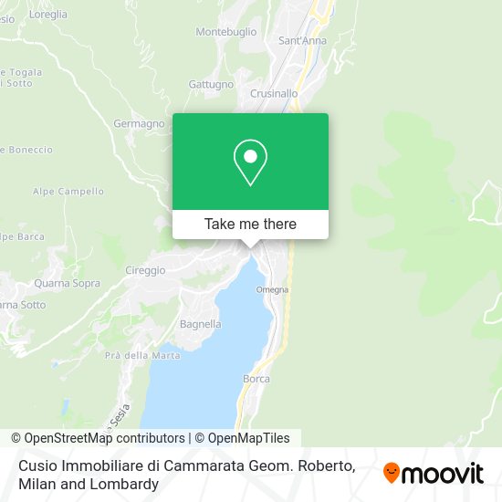 Cusio Immobiliare di Cammarata Geom. Roberto map