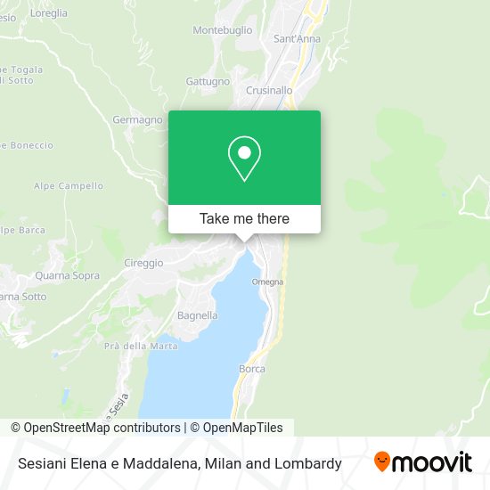 Sesiani Elena e Maddalena map
