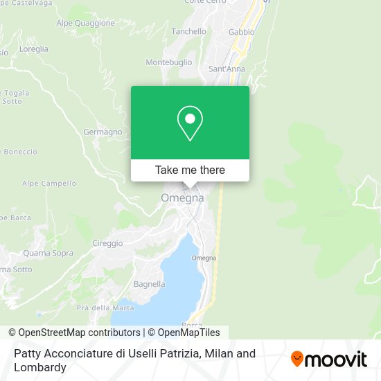Patty Acconciature di Uselli Patrizia map