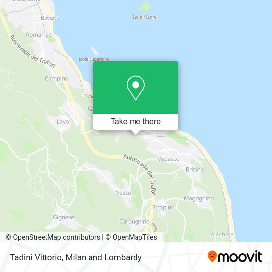 Tadini Vittorio map