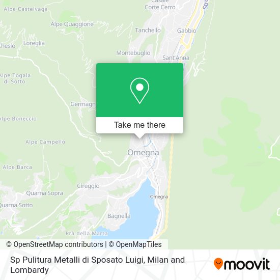 Sp Pulitura Metalli di Sposato Luigi map