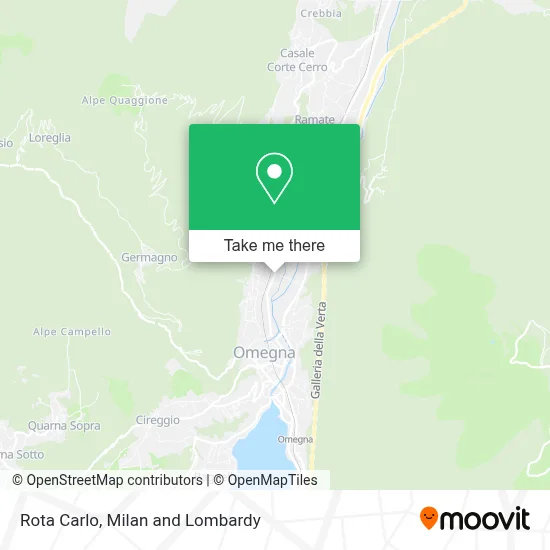 Rota Carlo map