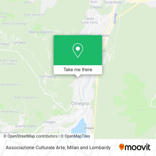 Associazione Culturale Arte map