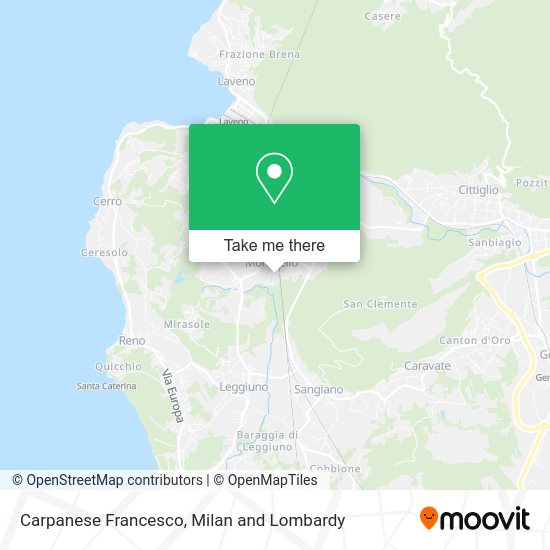 Carpanese Francesco map